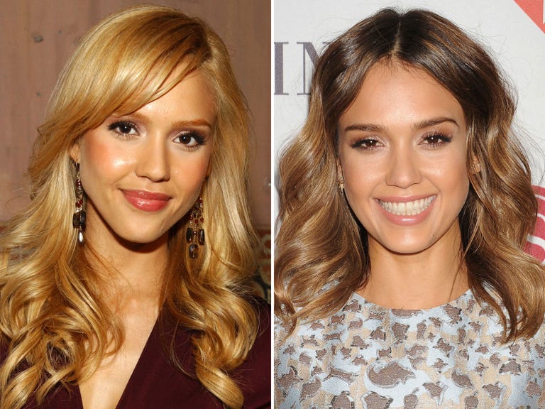 Celebs Who Have Had Blonde and Dark Hair - Blonde and ...