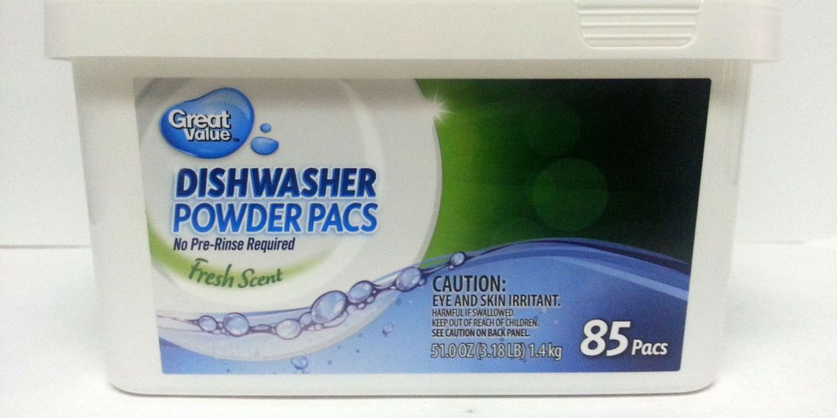 Great Value Dishwasher Powder Pacs Review