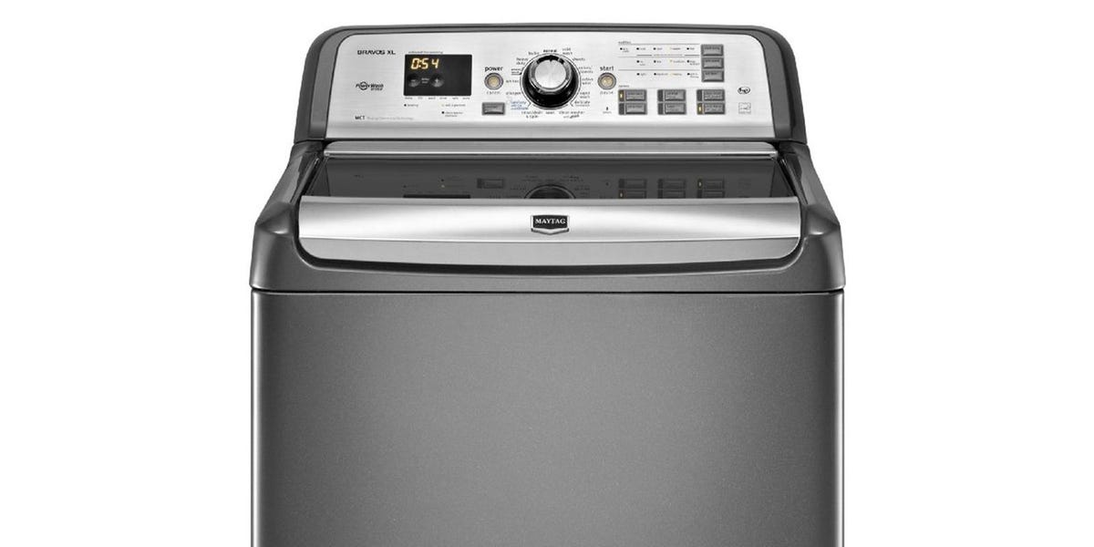 Maytag 4 8 Cu Ft Bravos Xl He Top Load Washer With Steam Mvwb980bg Review