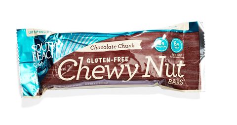 south beach diet chewy nut bar in chocolate chunk