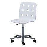 ikea's jules swivel chair in white