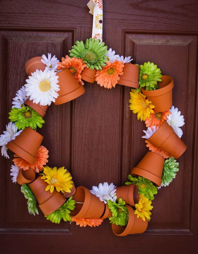 15 Diy Spring Wreaths Ideas For Spring Front Door Wreath Crafts