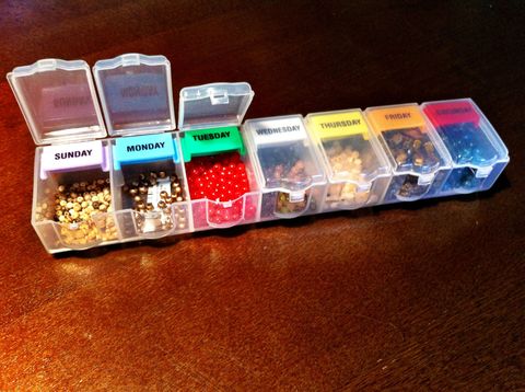 New Ways To Use A Pill Organizer Organizing Tips And Tricks - Diy Pill Box Organizer