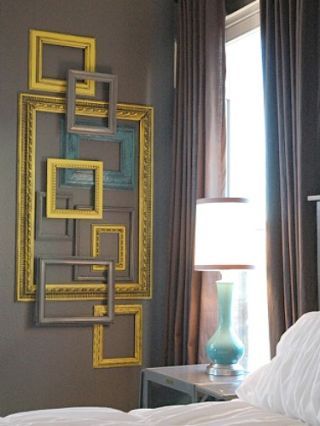 Things To Make With Empty Frames Thrift And Vintage Frame Diy - Empty Frames On Wall Ideas