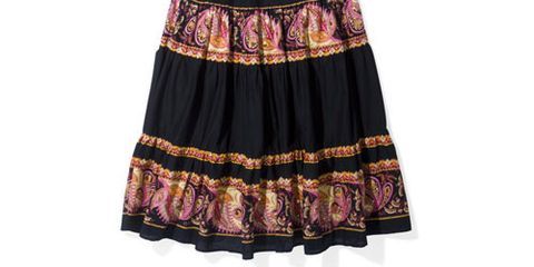 bohemian skirts target