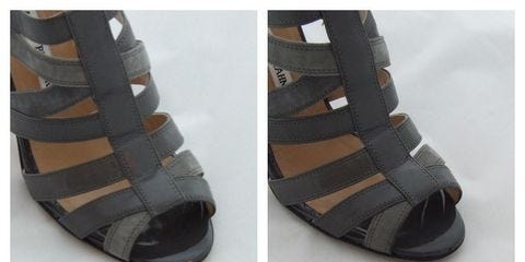 how to repair scuffed sandals