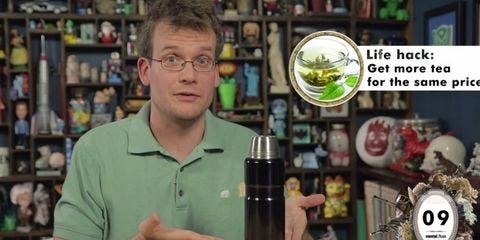 Money-Saving Life Hacks Tested - John Green Tests Life Hacks