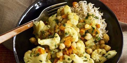 Indian Cauliflower Curry Stew