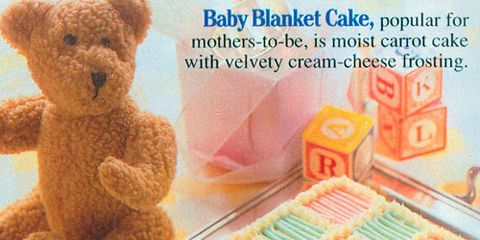 baby blanket cake