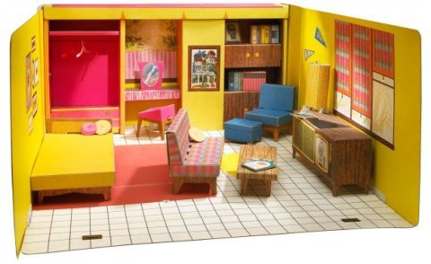 barbie cardboard dream house