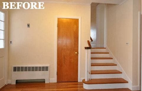 Serene Entryway Makeover Home Makeover Ideas