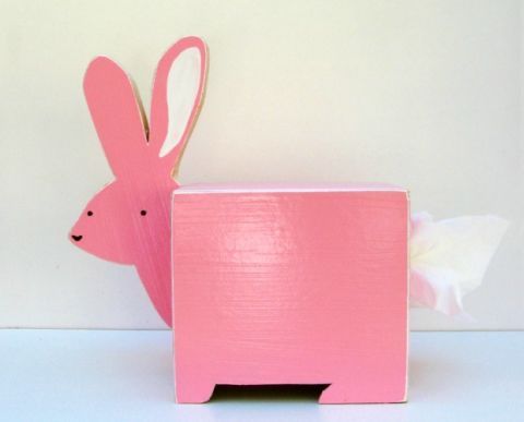 animal tissue box cover