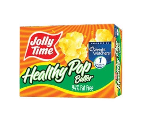 Best Microwave Popcorn Healthy Low Fat Jolly Time Healthy Pop Er Popcorn