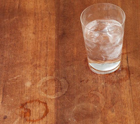 Remove Water Marks On Wood Heloise Hints, How To Get Water Marks Off Wood Furniture