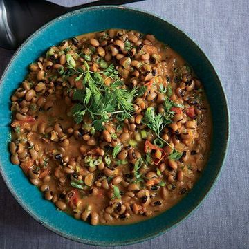 black eyed peas with coconut milk and ethiopian spices