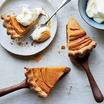 best pie recipes - sweet potato pie with cornmeal crust