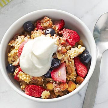almond oat berry bake