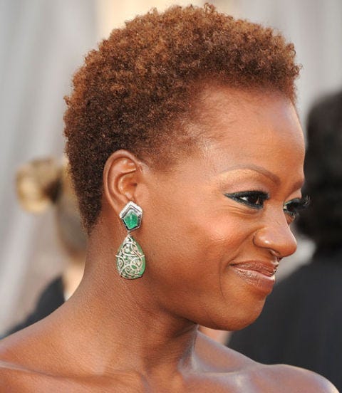 How Does Viola Davis Style Her Natural Hair How Does Viola Davis Style Her Natural Hair