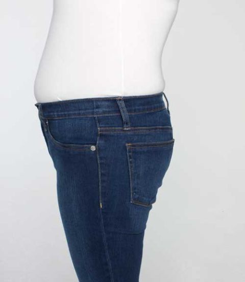 best jeans for stomach pooch