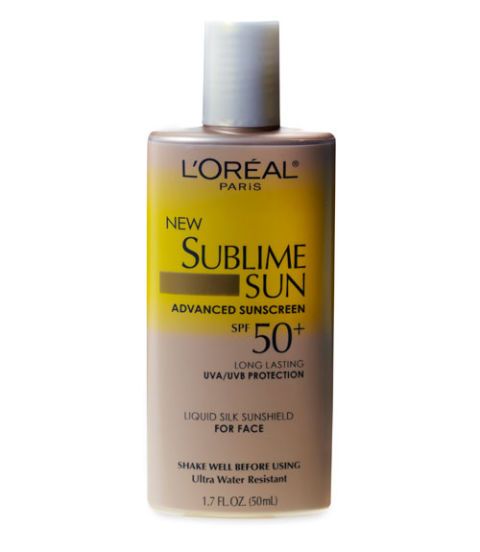 loreal paris sublime silk sunscreen