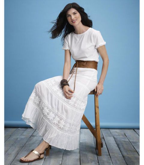 white clothes for summer