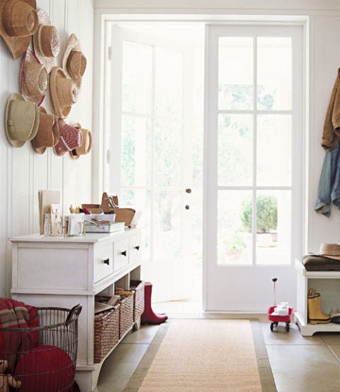 entryway organization how to