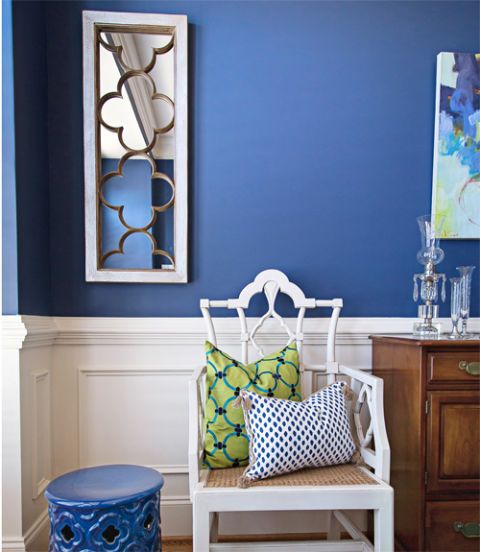 How to Decorate with Blue - Decorating with Bold Colors