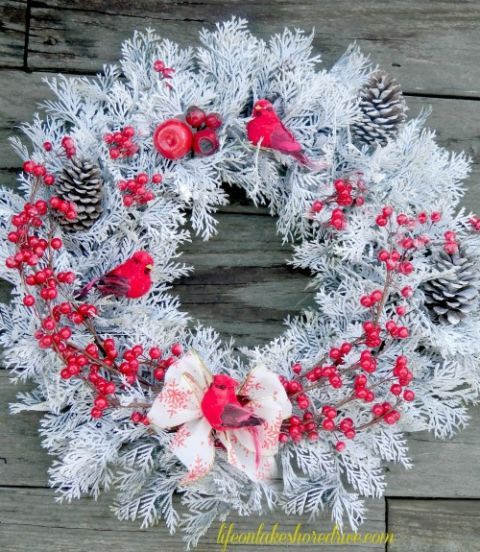 Diy Winter Wreaths Decor Crafts