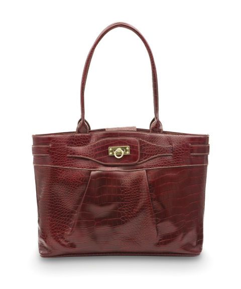 croc embossed tote bag from tj maxx