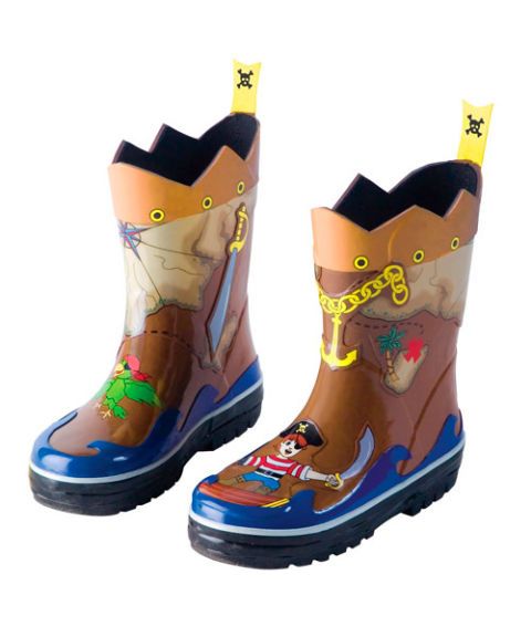 kidorable pirate rain boots