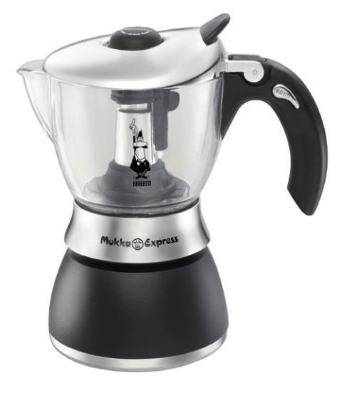 Bialetti Mukka Glass Cappuccino Maker 100 Bialetti Mukka Glass Cappuccino Maker 100
