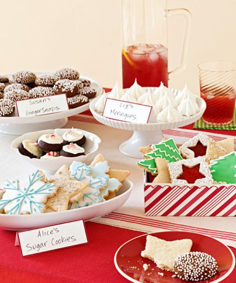 Christmas Cookie Exchange Party - Ideas For Cookie Party Swap