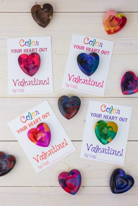 35 Diy Valentine S Day Cards Cute Homemade Valentine Ideas Heart as a kite with little heart balancers. day cards cute homemade valentine