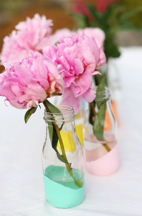 Decorate a Glass Vase - Glass Vase Crafts