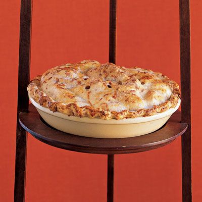 apple pie with cheddar pastry