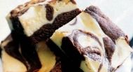 almond cheesecake brownies