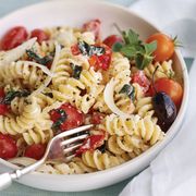 Fusilli with Herbed Ricotta and Grape Tomatoes