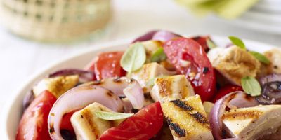 Panzanella Salad with Grilled Chicken - Italian Recipes