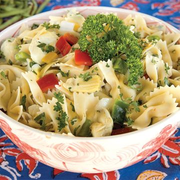 paula deen's bow-tie pasta salad