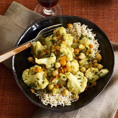indian cauliflower curry stew