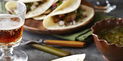 Green Chile Pork Tacos Recipe