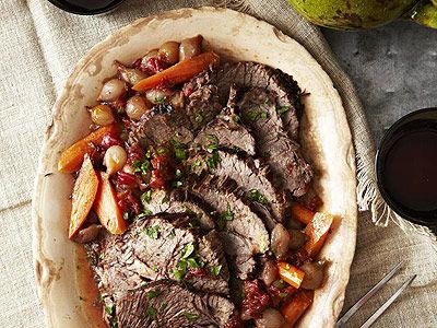 Slow Cooker Red Wine Pot Roast Recipe - Jeanette's Healthy Living