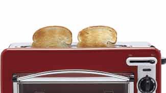 Hamilton Beach Toastation Toaster & Oven Red Model 22703H