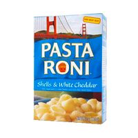 pasta roni shells and white cheddar