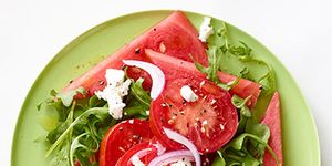 tomato and watermelon salad