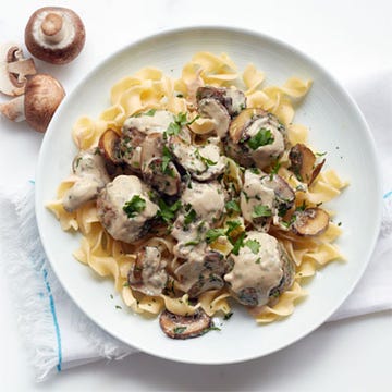 turkey meatball stroganoff