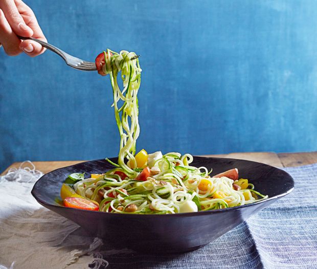 Zucchini "Pasta" Caprese-image