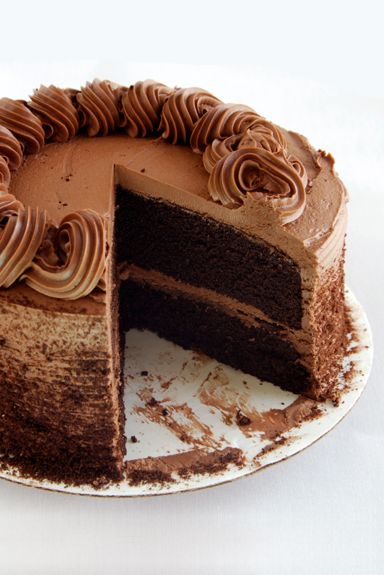 chocolate cake can be a temptation