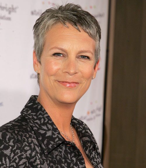 jamie lee curtis celebrity haircut hairstyles