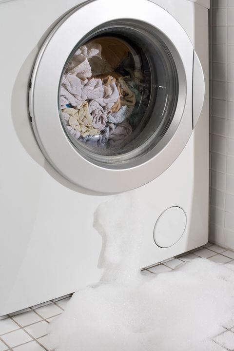 a leaky washing machine